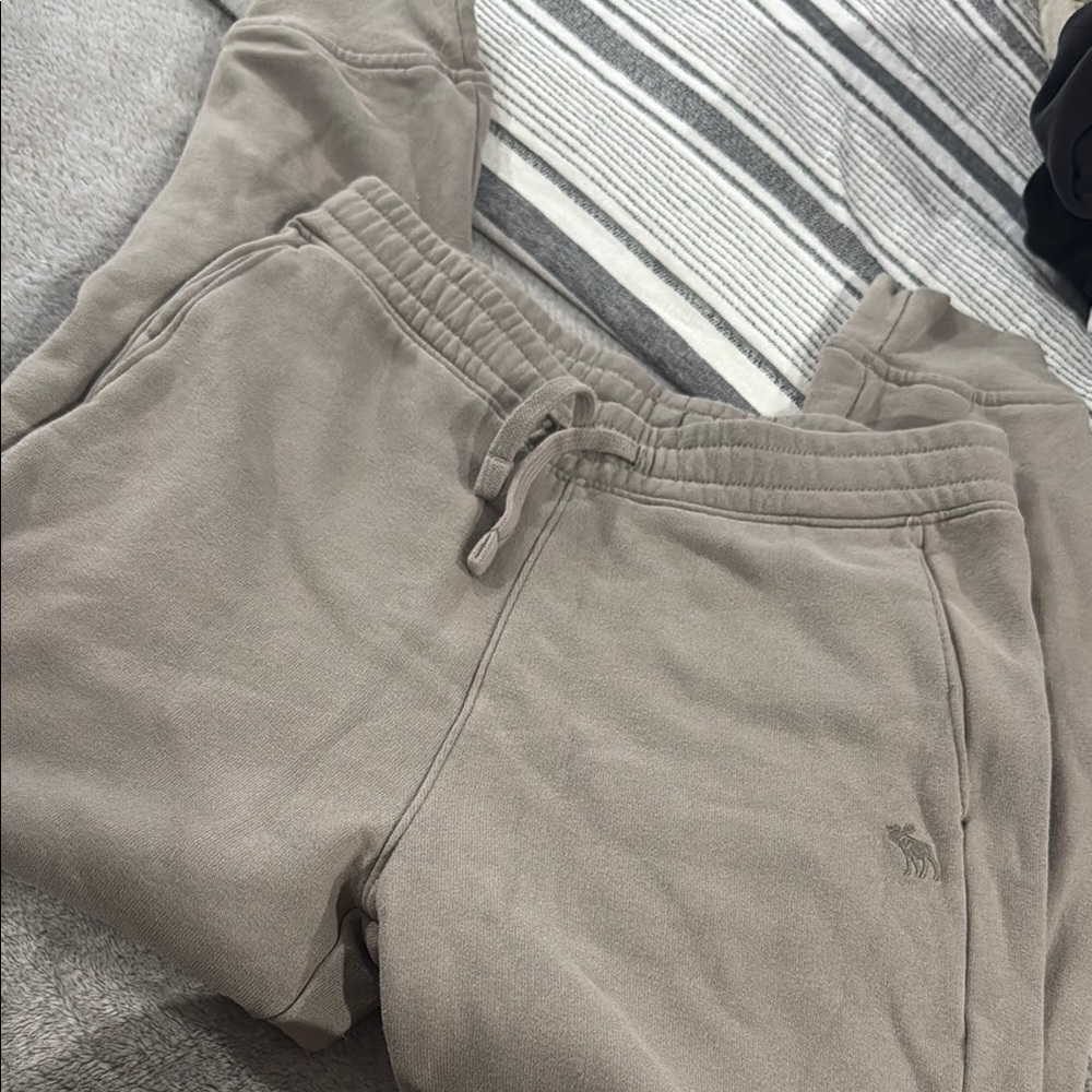 Kids Tan Jogger Pants